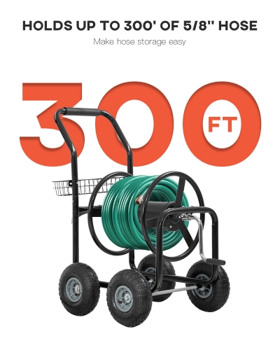 FDW Garden Hose Reel Cart Tools Outdoor Yard Water Truck Heavy DutyWater  Planting, Green : : Patio, Lawn & Garden