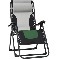 Zero Gravity Chair Oversized Outdoor Chair XL Anti Gravity Chair Oversized Zero Gravity Chair Patio Chair for Pool Deck Chair Camping with Cup Holder