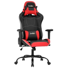 Gaming Chair Racing Chair Computer Chair with Lumbar Support Headrest Armrest PC Rolling Swivel Desk Chair Ergonomic E-Sports Adjustable Office Chair