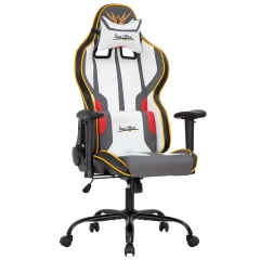 Gaming Chair Racing Office Chair PC Computer Chair with Lumbar Support Headrest Armrest Task Rolling Swivel Ergonomic E-Sports Adjustable Desk Chair