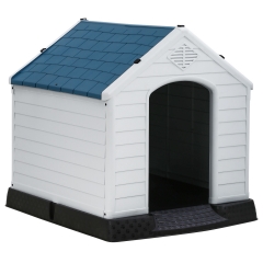 Indoor Outdoor Dog House Big Dog House For Small Medium Large Dogs 39 Inch High Plastic Dog Houses All Weather Dog House With Base Support For Winter