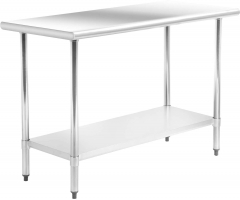 30"x24" Stainless Steel Kitchen Work Table Commercial Kitchen Restaurant table