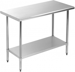 30"x60" Stainless Steel Kitchen Work Table Commercial Kitchen Restaurant table