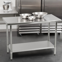 24"x60" Stainless Steel Kitchen Work Table Commercial Restaurant table