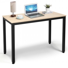 Computer Student Desk, Easy Assembly, Laptop Study Table 39" Home Office Writing Desk, Sturdy Desk for Girl Boy Kids Study PC Simple Executive Table