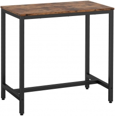 Writing Desk Upgraded 39.3" Tall Standing Desk 0.7" Thicker Tabletop, Computer Desk 1.6" Sturdy Metal Frame Simple Study Table Industrial Style