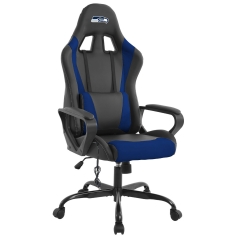 Gaming Chair High Back Computer Chair Comfortable Massage Office Chair Executive Racing Chair Adjustable Height Ergonomic PU Desk Chair