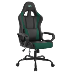 Gaming Chair High Back Computer Chair Comfortable Massage Office Chair Executive Racing Chair Adjustable Height Ergonomic PU Desk Chair