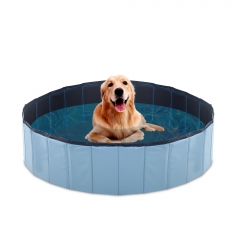 BestPet Foldable Dog Pet Bath Pool Hard Plastic Collapsible Dog Pet Pool Bathing Tub Kiddie Pool for Dogs Cats and Kids