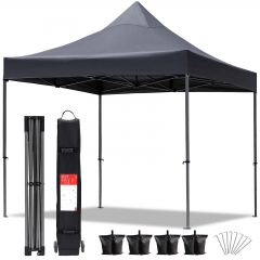 Pop Up Canopy Tent 10x10Ft,Heavy Duty Commercial Canopy Tent with Strong Truss Structure, Anti-UV Sun Instant Shelter for Flea Market Parties