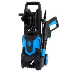 Pressure Washer 1958PSI 1.85Gpm Max Power Washer 1650W IPX5 Electric Pressure Washe With Adjustable Nozzle Foam Cannon With Wheels For Home/Car/Drivew