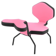 Multifunctional Lazy Sofa Chair Foldable Chair Adjustable Mermaid Chair Recliner Folding Lounge for Living Room Bedroom Indoor Outdoor, Pink