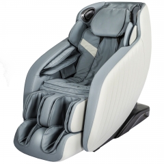 Full Body Massage Chair Zero Gravity SL-Track Stretch Recliner with 3D Speaker Built-In Heat Therapy Foot Roller Airbag Massage System, Blue