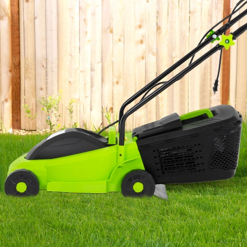 Electric Lawn Mower, 13-Amp, Corded