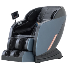 Massage Chair Full Body Zero Gravity Recliner Chair with Smart Large Screen Speaker Wormwood Back Calf Heating Therapy Foot Roller Air Massage System