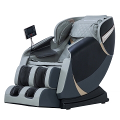 Massage Chair Full Body Zero Gravity Recliner Chair with Smart Large Screen luetooth Speaker Wormwood Back and Calf Heating Therapy Foot Roller Air