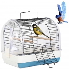 Best Pet Bird Carrier Travel Cage with Perch Lightweight Bird Travel Bag Outdoor Gear Portable Transparent Parrot Carrying Case Travel Cage Light Blue