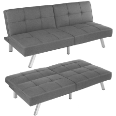 Sofa Futon Sofa Bed Sofa Bed Sofa Bed Couch Sofa Beds for Living Room Convertible Sofa Bed, Grey
