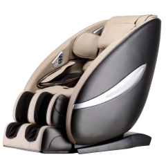 Shiatsu Massage Chair Full Body and Recliner Zero Gravity Electric with Built-In Heat Therapy Airbag Massage ,Beige