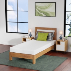 FDW Twin XL Mattress 6 inch Gel Memory Foam Mattress Queen Mattresses for Cool Sleep Relieving Pressure Relief CertiPUR-US Certified Mattress in a Box