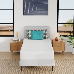 FDW 10 inch Twin XL Mattress Gel Memory Foam Mattress for Cool Sleep Relieving Pressure Relief CertiPUR-US Certified Mattress in a Box