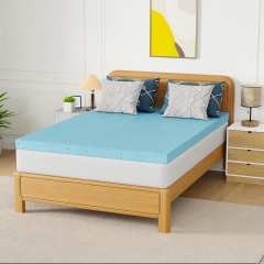 PayLessHere 3 Inch Gel Memory Foam Mattress Topper/Easy to Clean (Full)
