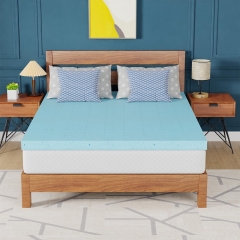 PayLessHere 3 Inch Gel Memory Foam Mattress Topper/Easy to Clean (Queen)