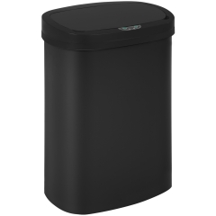 13 Gallon Trash Can Kitchen Trash Can Automatic Garbage Can with Lid Touch Free High-Capacity Motion Sensor Kitchen Waste Bin Waterproof Trash Bin