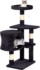 BestPet 36 inch Tall Cat Tree Cat Tower Cat Condo Multi-Level,Dark&nbsp;Gray