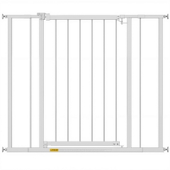 BestPet 36”Tall Dog Gate for Stairs & Doorways, Fits 28.5”-39.7” Metal Pet Gate for Indoor Use,Adjustable Safety Gates for Pets,White BestPet 36”Tall Dog Gate for Stairs & Doorways, Fits 28.5”-39.7” Metal Pet Gate for Indoor Use,Adjustable Safety Gates for Pets,White
