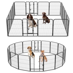 FDW Dog Playpen Dog Pen Dog Kennel 16 Panels 40 Inch Height Indoor Outdoor Folding Metal Portable Puppy Exercise Pen Heavy Duty Dog Fence for Yard Cam FDW Dog Playpen Dog Pen Dog Kennel 16 Panels 40 Inch Height Indoor Outdoor Folding Metal Portable Puppy Exercise Pen Heavy Duty Dog Fence for Yard Cam