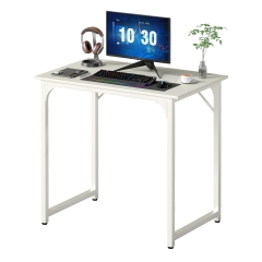 PayLessHere | 32 Inch Computer Desk | White | Office Desk with Metal Frame, Adjustable Feet | Water-Resistant, Scratchproof Surface PayLessHere | 32 Inch Computer Desk | White | Office Desk with Metal Frame, Adjustable Feet | Water-Resistant, Scratchproof Surface