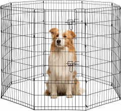 BestPet | Foldable Dog Playpen | 48 Inch, 8 Panels | Metal Pet Exercise Pen | Indoor Outdoor Portable Dog Fence with Door | Removable, Rust-Resistant BestPet | Foldable Dog Playpen | 48 Inch, 8 Panels | Metal Pet Exercise Pen | Indoor Outdoor Portable Dog Fence with Door | Removable, Rust-Resistant