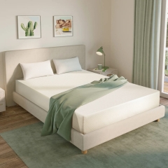 Fdw Gel Memory Foam Mattress for Cool Sleep & Pressure Relief, Medium Firm Mattresses CertiPUR-US Certified/Bed-in-a-Box/Pressure Relieving (10 in, F