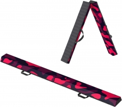 6/8 FT Floor Balance Beam Folding Balance Beam Gymnastics Balance Beam w/Carry Handles Anti-Slip Base for Kids, Beginners & Professional (PinkPurple) 6/8 FT Floor Balance Beam Folding Balance Beam Gymnastics Balance Beam w/Carry Handles Anti-Slip Base for Kids, Beginners & Professional (PinkPurple)