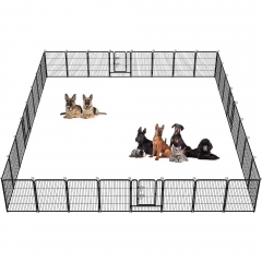 BestPet Dog Playpen Pet Dog Fence 32"Height 32 Panels Metal Dog Pen BestPet Dog Playpen Pet Dog Fence 32"Height 32 Panels Metal Dog Pen