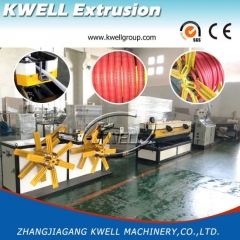 PP material single wall corrugated pipe extrusion line