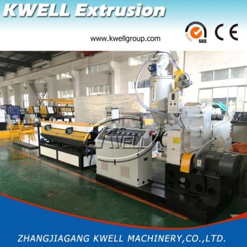 EVA single wall corrugated clothes washing machine pipe extrusion line