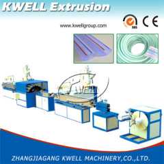 clear braided water hose tubing extruder making machine