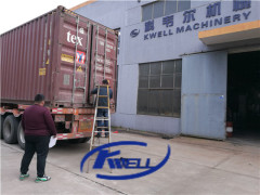 Machine delivery shipping loading for PVC steel wire reinforced hose tube production extrusion line machine