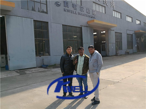 Machine testing inspection for PVC steel wire reinforced hose tube production extrusion line machine