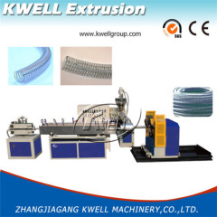 high pressure steel wire braided pvc tubing extrusion machine