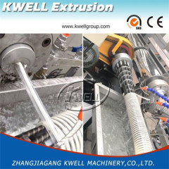 Single cavity Output PVC Spiral Helix Suction Hose extrusion Machine