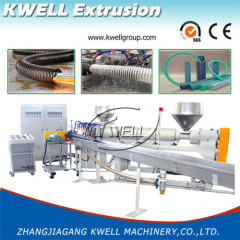 Plastic PVC shisha hookah narghile tobacco water pipe hose tube extrusion making machine