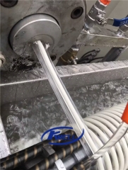 Machine testing-PVC spiral suction hose extrusion line