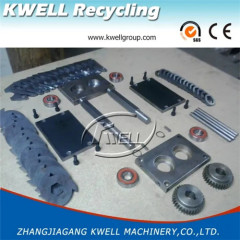 China Kwell WT200 single shaft mini shredder for waste plastic bottle