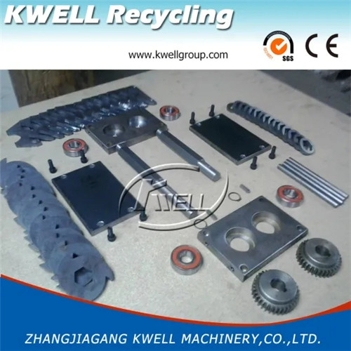 Spare parts for China Kwell Group mini shredder machine