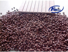 Wood plastic mixture recycling extruder pellet granule machine Kwell China