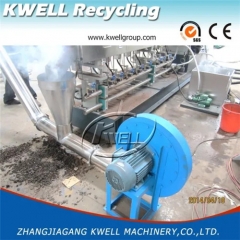 WPC granulator hot cutting air cooling recycling line Kwell