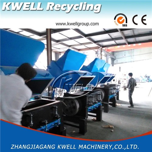 Blue paint color PC crusher granulator Kwell